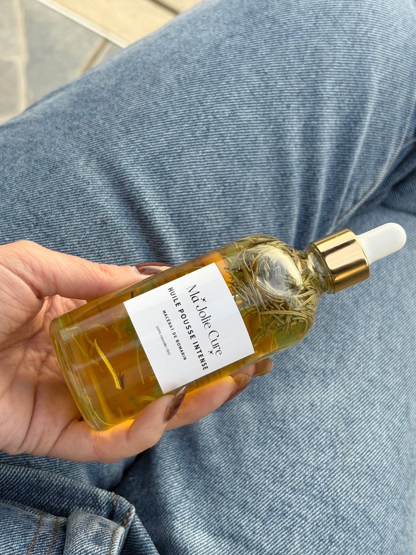 Huile de pousse intense - macérât de romarin BIO - Ma Jolie Cure